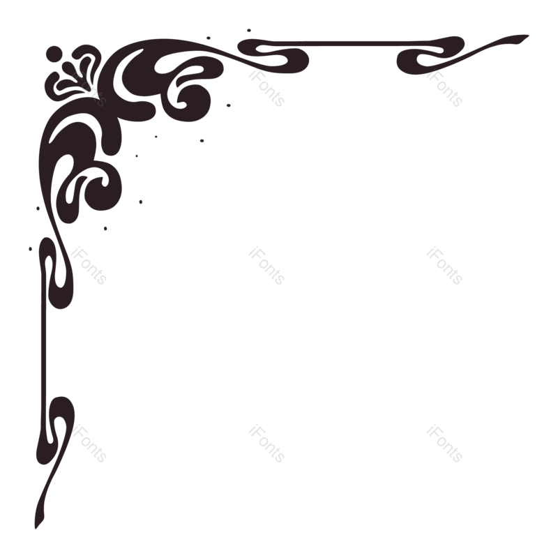 边框图片,花纹元素,复古花纹PNG,花边免抠素材